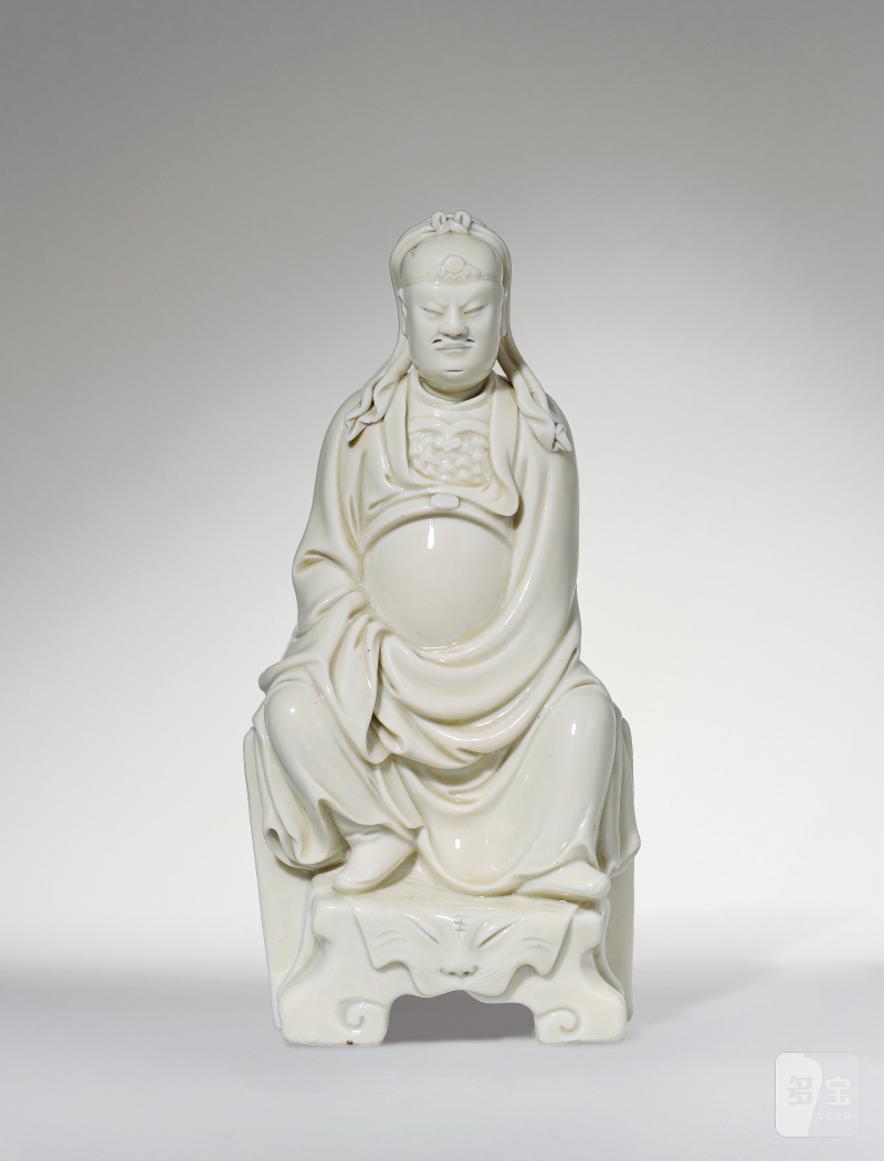 十七世纪 德化关公坐像